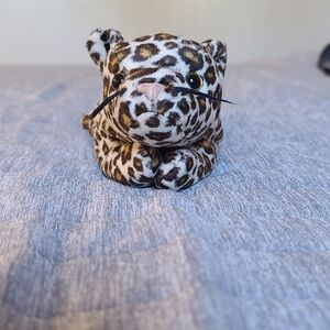 Ty Beanie Babies Collectibles Freckles Plush with Leopard Spots